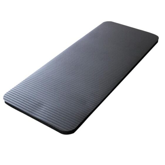 15MM Thick Charcoal Black Yoga Pad for Knee & Elbow Protection EVA - Yoga Mats - Chakra Galaxy
