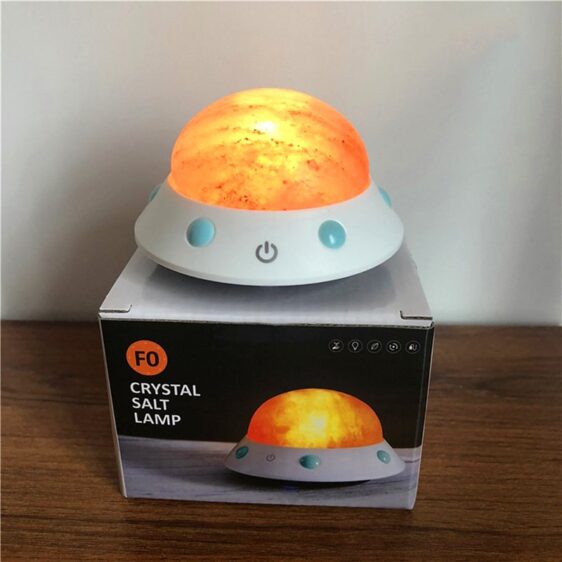 UFO Shape Himalayan Crystal Salt Lamp