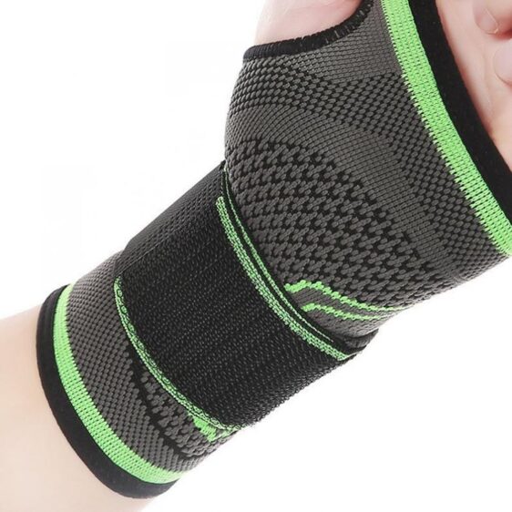 1pc Chartreuse Green Non-Skid Yoga Hand Brace for Wrist Support - Yoga Gloves - Chakra Galaxy