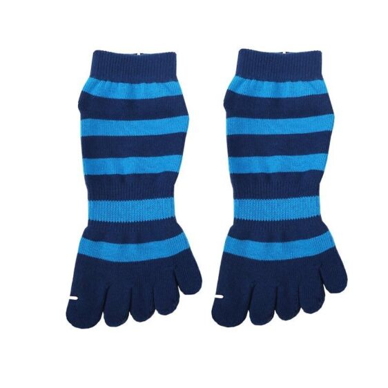 3 Pairs Anti-Skid Silicone Grip Breathable Stripe Design Yoga Socks - Yoga Socks - Chakra Galaxy
