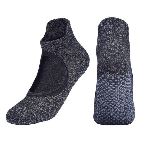 3 Pairs Breathable Heel Protector Anti-Slid Pilates Yoga Socks - Yoga Socks - Chakra Galaxy