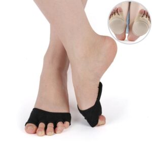3 Pairs Non-Slip Half Toe Pad Foot Grip Yoga Pilates Socks - Yoga Socks - Chakra Galaxy