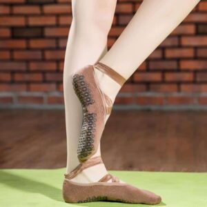 3 Pairs Quick-Dry Bandage Anti-Slip Silicone Grips Yoga Slipper Socks - Yoga Socks - Chakra Galaxy