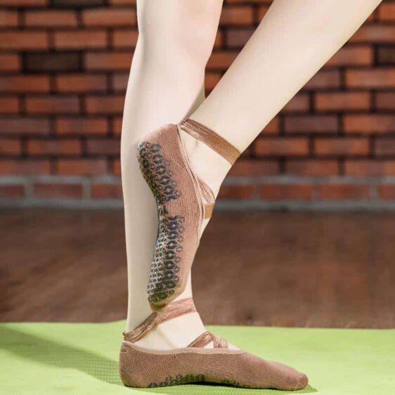 3 Pairs Quick-Dry Bandage Anti-Slip Silicone Grips Yoga Slipper Socks - Yoga Socks - Chakra Galaxy