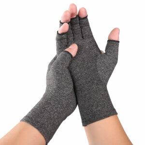 Adorable Shadow Gray Yoga Hand Socks for Injury Rehabilitation - Yoga Gloves - Chakra Galaxy