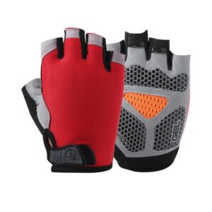 Astonishing Scarlet Red Yoga Wrist Support Gloves for Hot Yoga - Yoga Gloves - Chakra Galaxy