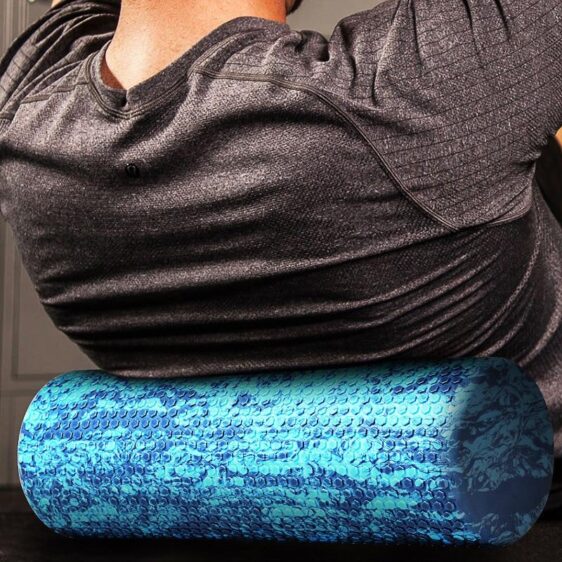 Blue Galaxy EVA Yoga Column Massage Roller for Physio Exercise - Yoga Foam Rollers - Chakra Galaxy