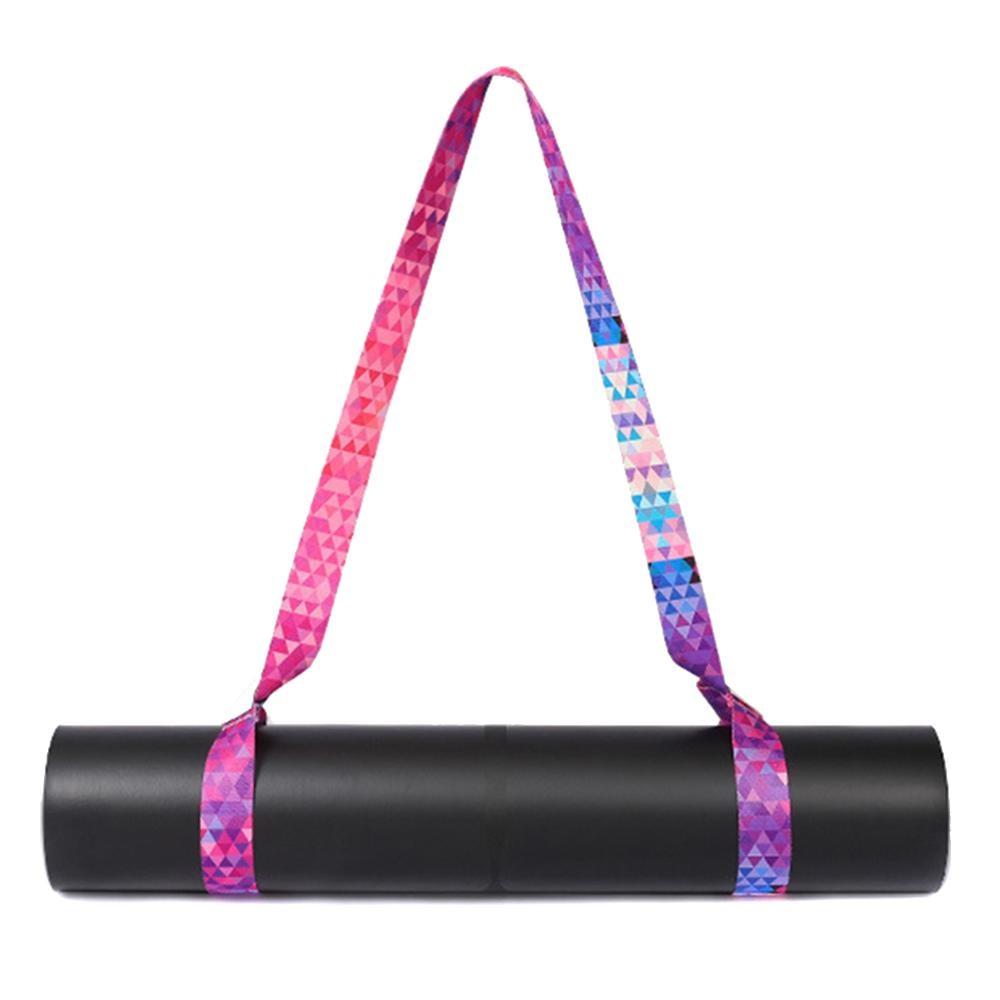Colorful Adjustable Sports Sling Shoulder Carry Yoga Mat Strap