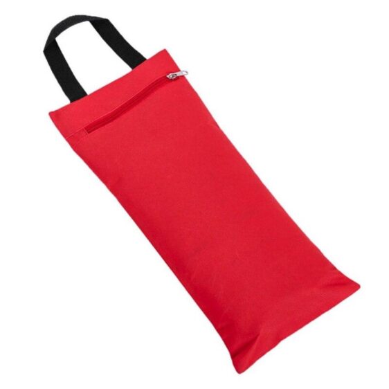 Crimson Red Yoga Sandbag for Pilates Fitness Resistance Training - Yoga Sandbags - Chakra Galaxy