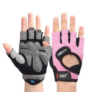 Endearing Cute Bubblegum Pink Anti-Skid Yoga Wrist Support Gloves - Yoga Gloves - Chakra Galaxy