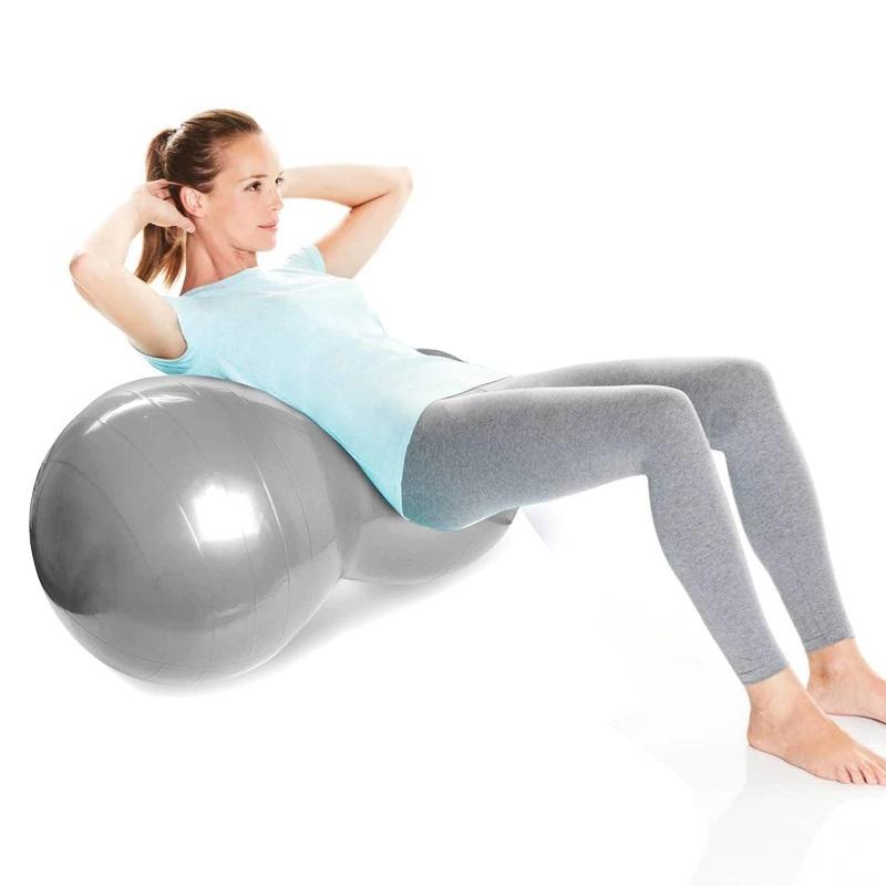 Explosion Proof Peanut Yoga Ball 200 Kg Max for Poses and Concentration