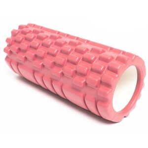 Flamingo Pink Resin Yoga Massage Roller for Pilates Workout - Yoga Props - Chakra Galaxy
