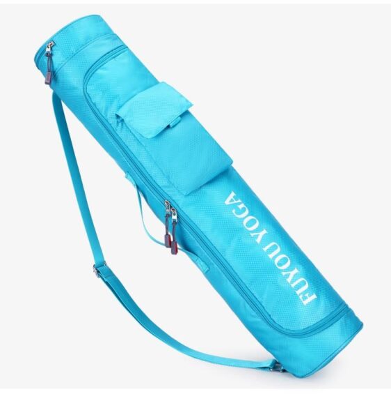 Full Zipper Waterproof Large Capacity Blue Yoga Mat Shoulder Bag - Yoga Mat Bags - Chakra Galaxy