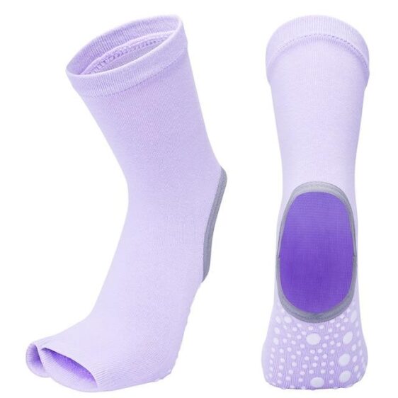 Half Toe Open Heel Ventilation Anti-slip Quick-Dry Yoga Socks - Yoga Socks - Chakra Galaxy
