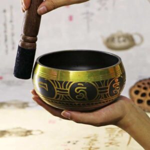 Handmade Nepalese Tibetan Chakra Healing Meditation Singing Bowl - Singing Bowl - Chakra Galaxy