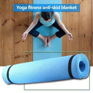 Heavenly Sky Blue Beginners Low-Cost Yoga Mat for Hatha Yoga EVA - Yoga Mats - Chakra Galaxy