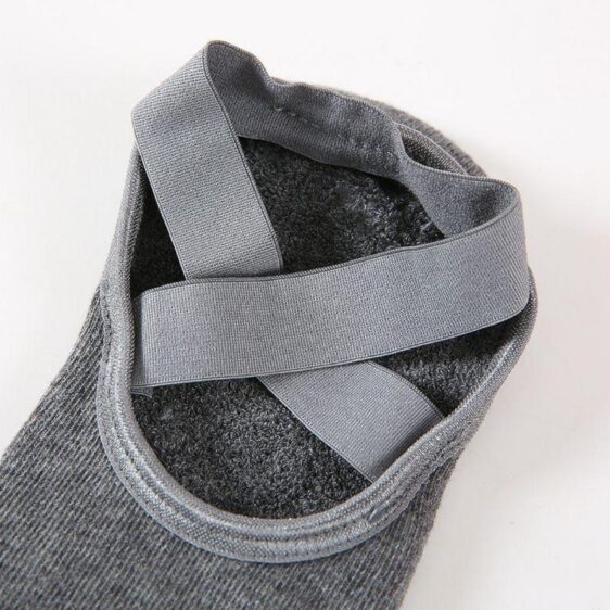 Low Cut Anti-Skid Grips And Straps Quick-Dry Cotton Yoga Socks - Yoga Socks - Chakra Galaxy