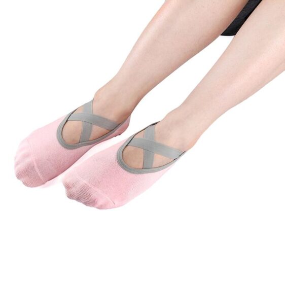 Low Cut Anti-Skid Grips Sticky Bottom Quick-Dry Cotton Yoga Socks - Yoga Socks - Chakra Galaxy