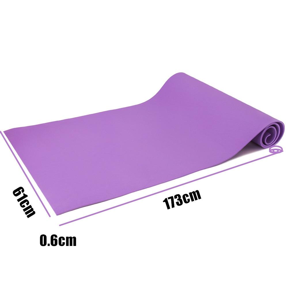Softee Pilates/Yoga Mm Tapis Deluxe 4 Violet