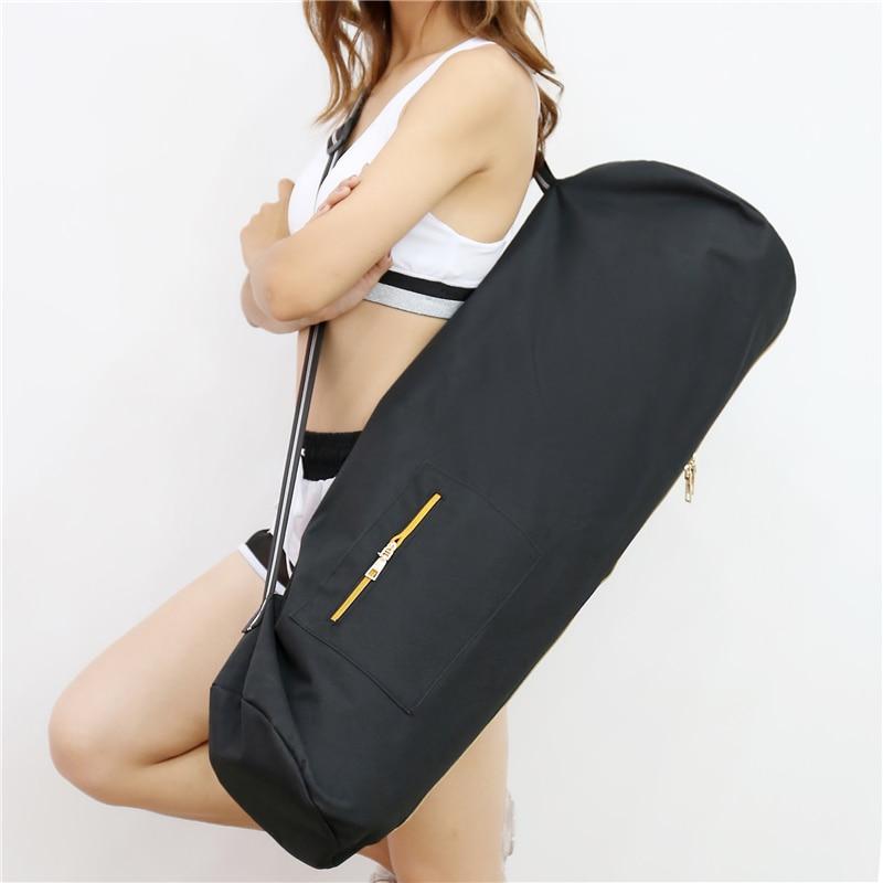 Multifunction Big Capacity Large Black Yoga Mat Bag Carrier