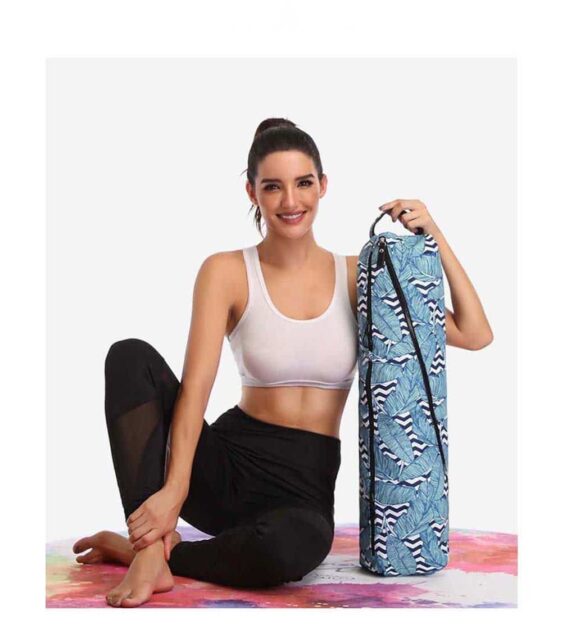Multifunctional Nature Pattern Printed Yoga Mat Pilates Unisex Carrier Bag - Yoga Mat Bags - Chakra Galaxy