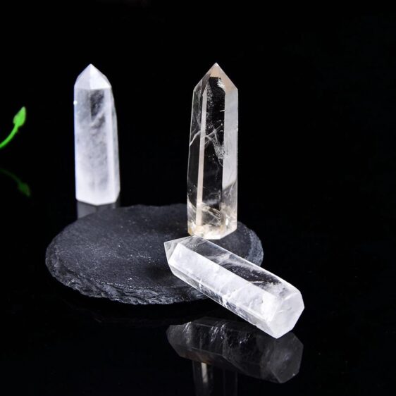 Natural Crystal Transparency Quartz Chakra Healing Wand 1 pc Ornament - Chakra Stones - Chakra Galaxy