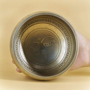 Nepalese Hand Hammered Tibetan Meditation Bowl for Chakra Healing - Singing Bowl - Chakra Galaxy