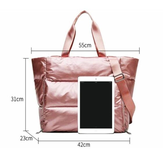 New Style Waterproof Large Capacity Nylon Pink Yoga Mat Tote Bag - Yoga Mat Bags - Chakra Galaxy