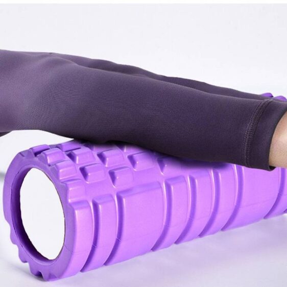 Orchid Purple Resin Yoga Massage Roller for Restorative Yoga - Yoga Props - Chakra Galaxy