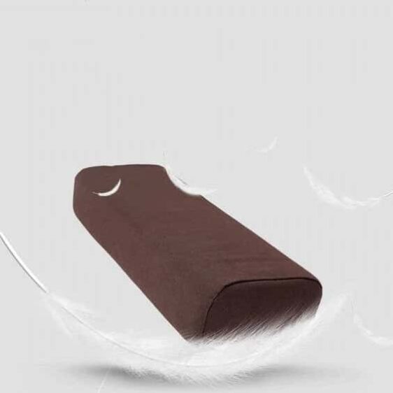 Pleasant Chocolate Brown Bolster Pillow for Iyengar & Yin Yoga - Yoga Props - Chakra Galaxy
