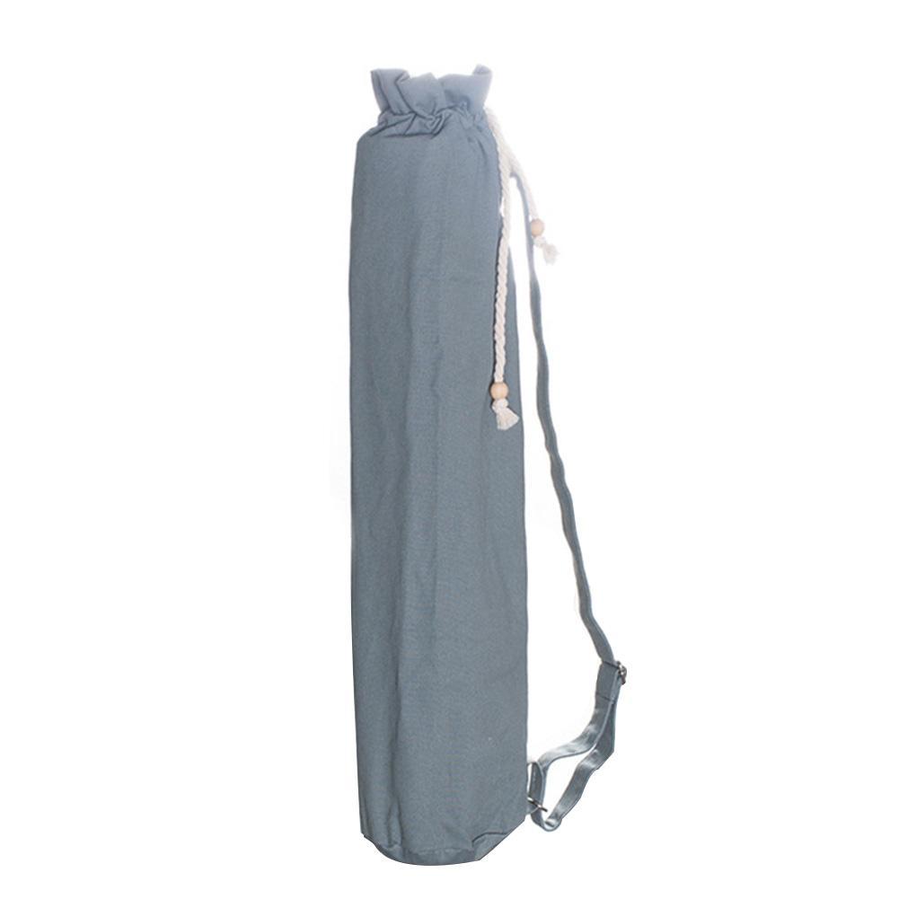 Large Capacity Stripe Bohemian Design Print Green Yoga Mat Bag