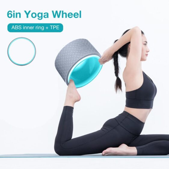Portable TPE Roller Yoga Wheel Tool for Back Training & Slimming Waist - Yoga Circles - Chakra Galaxy