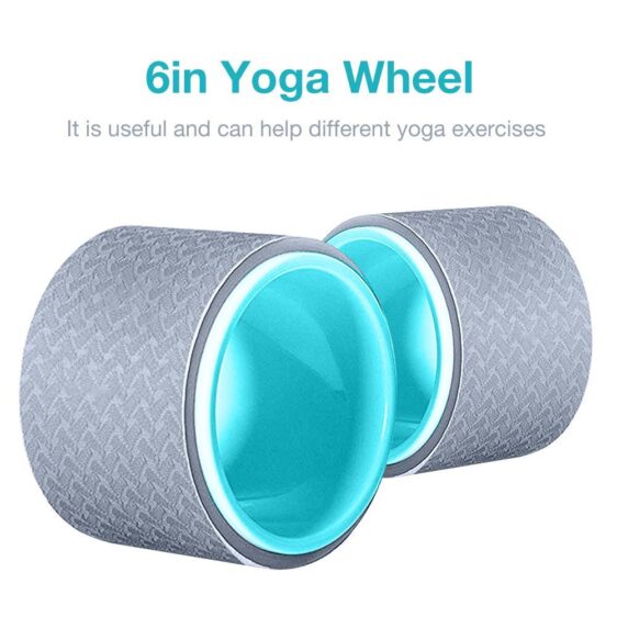 Portable TPE Roller Yoga Wheel Tool for Back Training & Slimming Waist - Yoga Circles - Chakra Galaxy