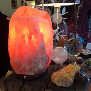 Purifying Himalayan Natural Crystal Pink Salt Extra Large Size Lamp - Himalayan Salt Lamp - Chakra Galaxy