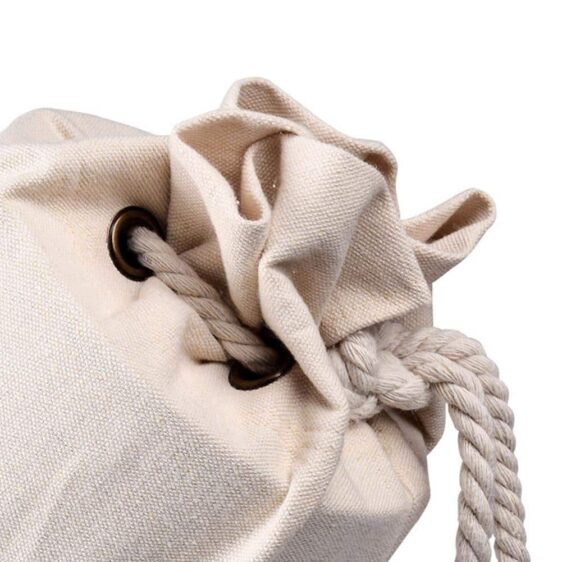 "Ready To Try" Cotton Linen Adjustable Yoga Mat Shoulder Bag - Yoga Mat Bags - Chakra Galaxy