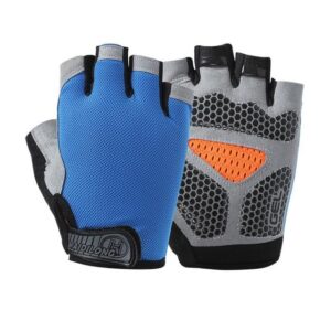 Sapphire Blue Superfine Fiber Yoga Gloves for Ashtanga Yoga - Yoga Gloves - Chakra Galaxy