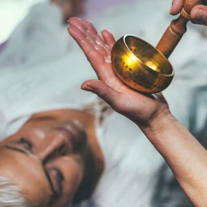 Small Hand Hammered Nepalese Buddha Singing Bowl for Healing Meditation - Singing Bowl - Chakra Galaxy