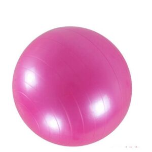 Spectacular Fuscia Pink Yoga Stability Ball for Cardio Burning - Yoga Props - Chakra Galaxy