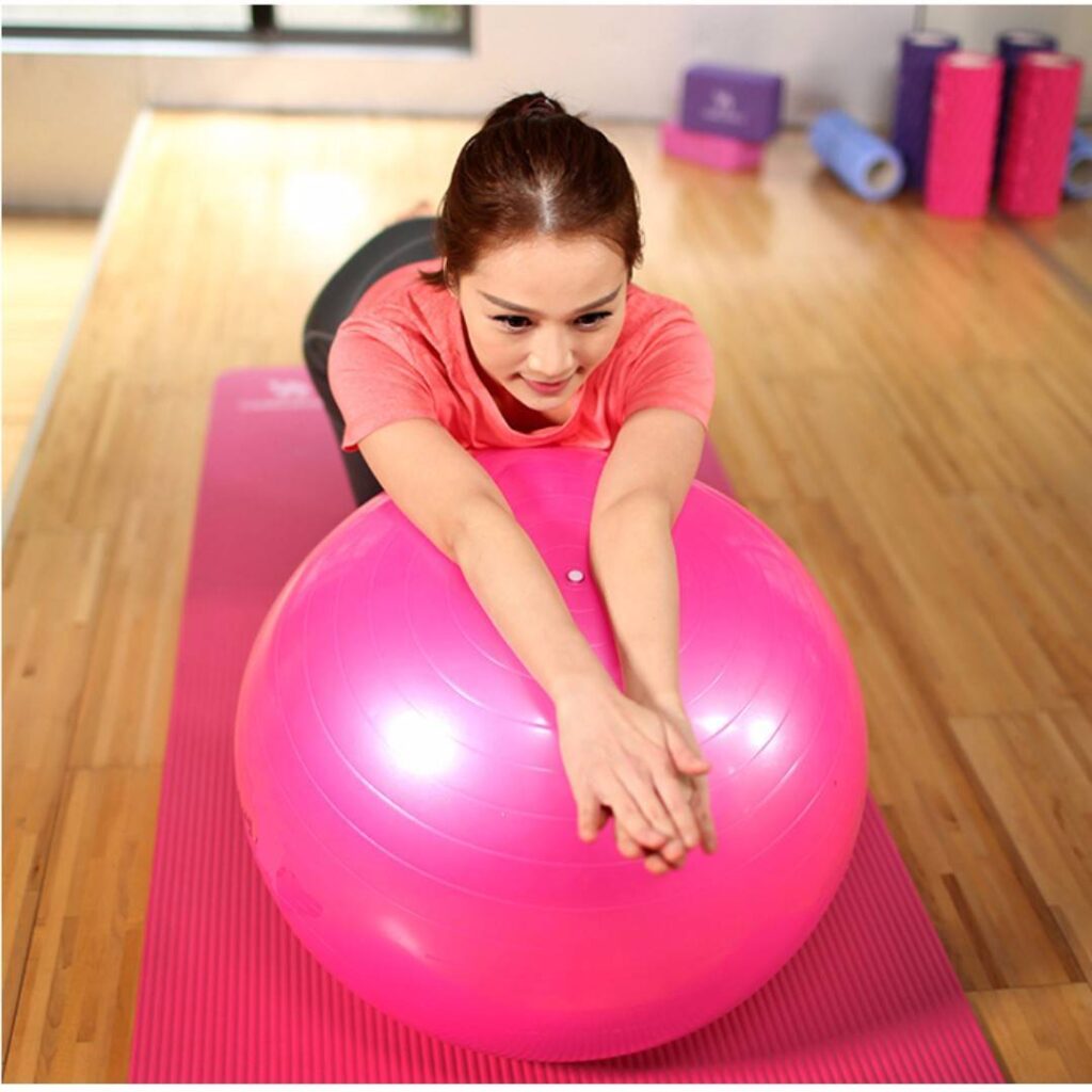 Yoga Ball & Circle 2 in 1 Indoor Pilates Essential for Beginner Poses