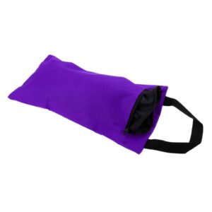 Stunning Purple Yoga Sandbag for Pilates Fitness Resistance Training - Yoga Props - Chakra Galaxy