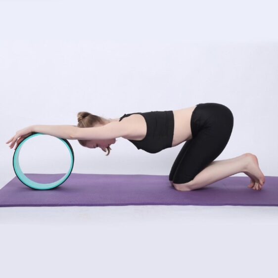 TPE Nonslip Yoga Wheel Fitness Prop For Back Training & Body Toning - Yoga Wheels - Chakra Galaxy