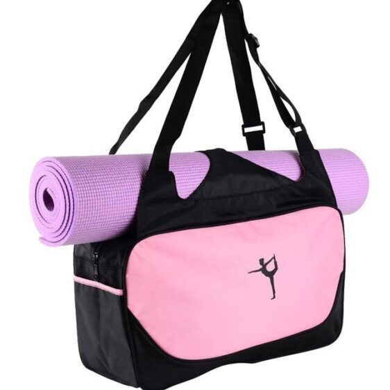 Waterproof Yoga Sports And Fitness Pilates Carrier Pink Gym Bag - Yoga Mat Bags - Chakra Galaxy