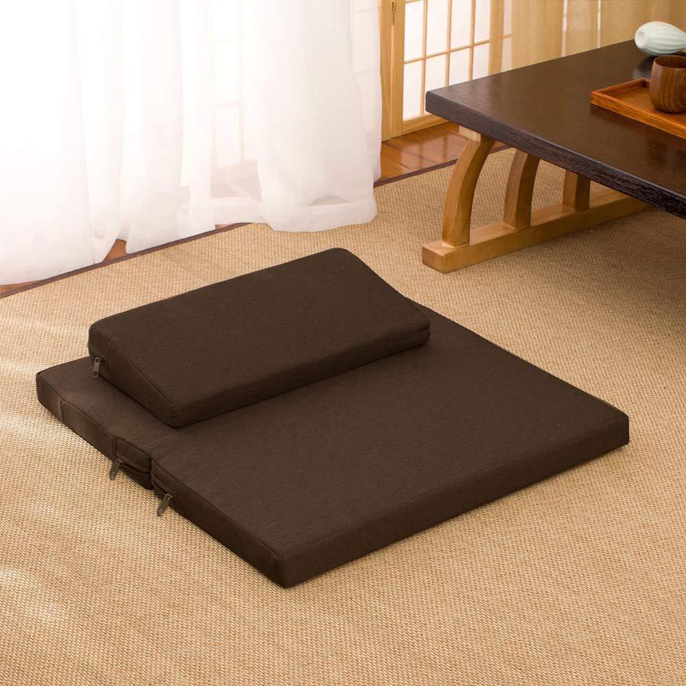 Zafu and Zabuton Tatami Natural Coconut Fibre Meditation Cushion Set - Meditation Seats & Cushions - Chakra Galaxy