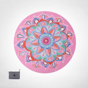 Beautiful Mandala Flower Design Yoga Meditation Floor Mat