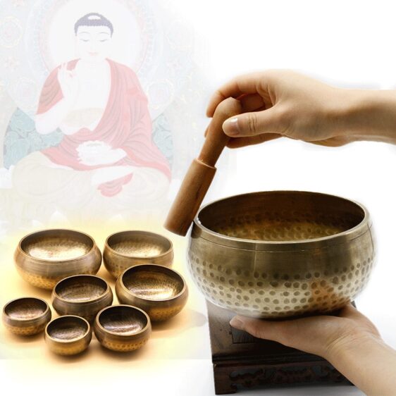 Nepalese Handmade Meditation Sound Therapy Singing Bowl