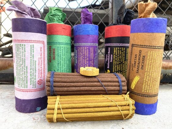 Natural Aromatherapy Tibetan Plants Non-Toxic Incense Sticks