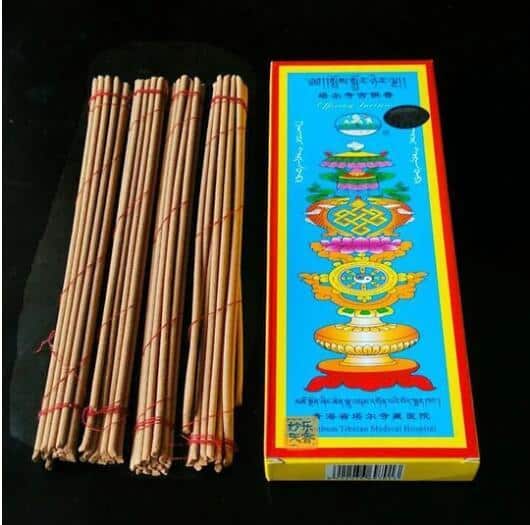 Hand-Made Tibetan Meditation Non-Toxic Incense Sticks