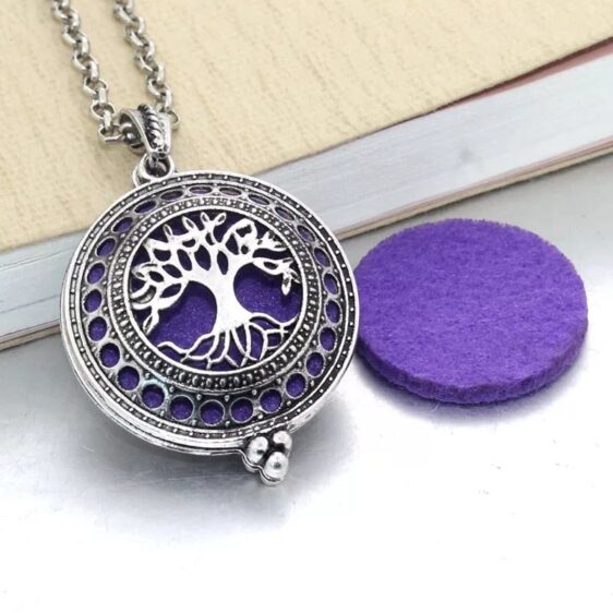 Ancient Silver Gold Alloy Celtic Tree Of Life Hollow Pendant