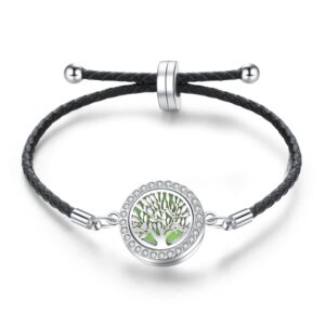 Minimalist Stainless Steel Alloy Bible Tree of Life Bracelet