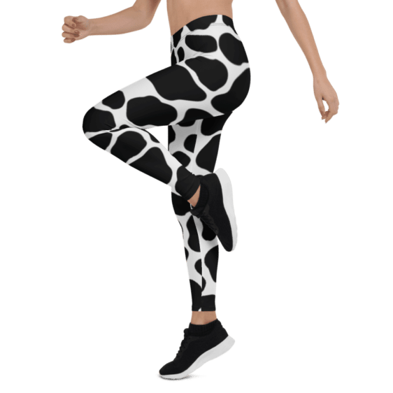 Cow Print Leggings & Yoga Pants